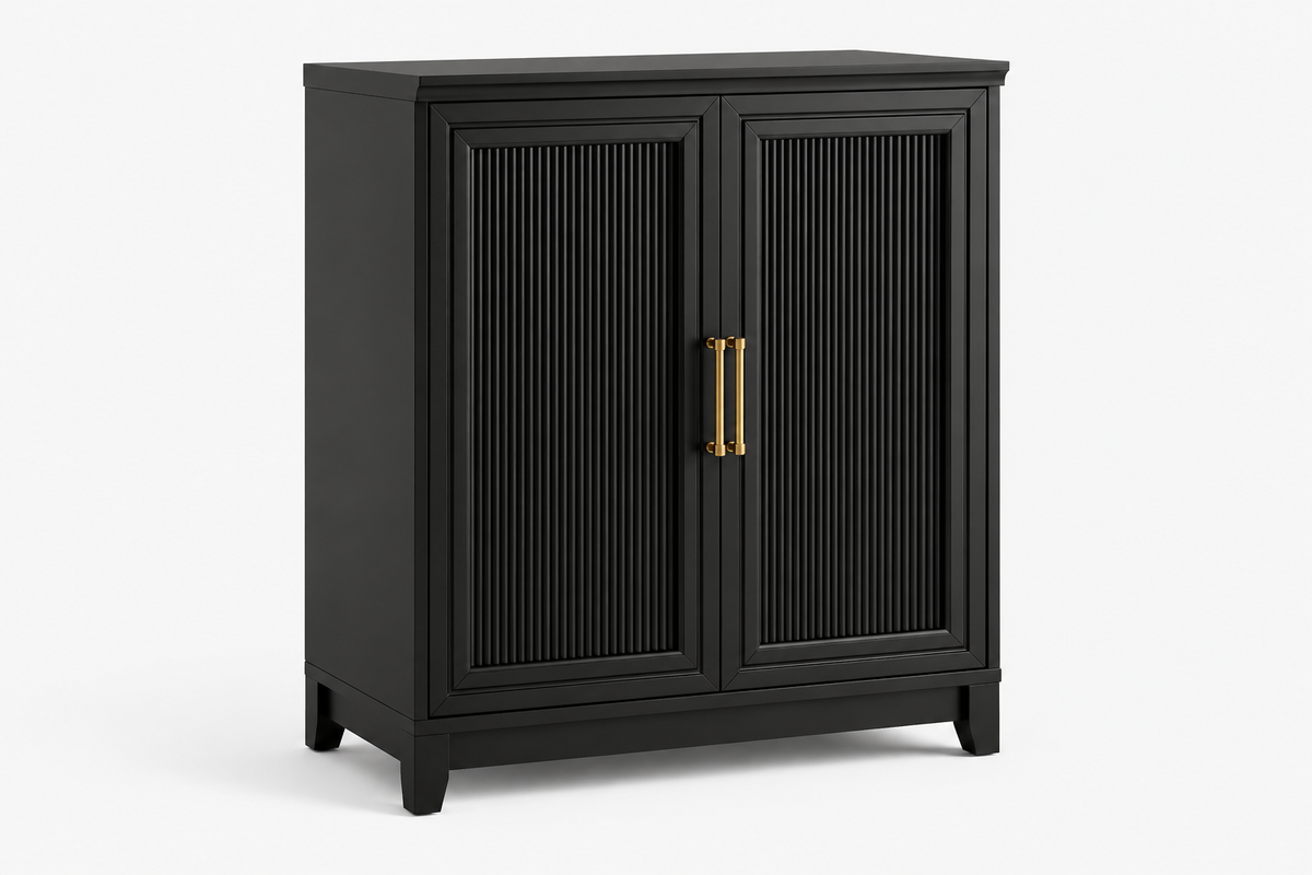Martha Stewart Bedford Modular Fluted Storage Cabinet