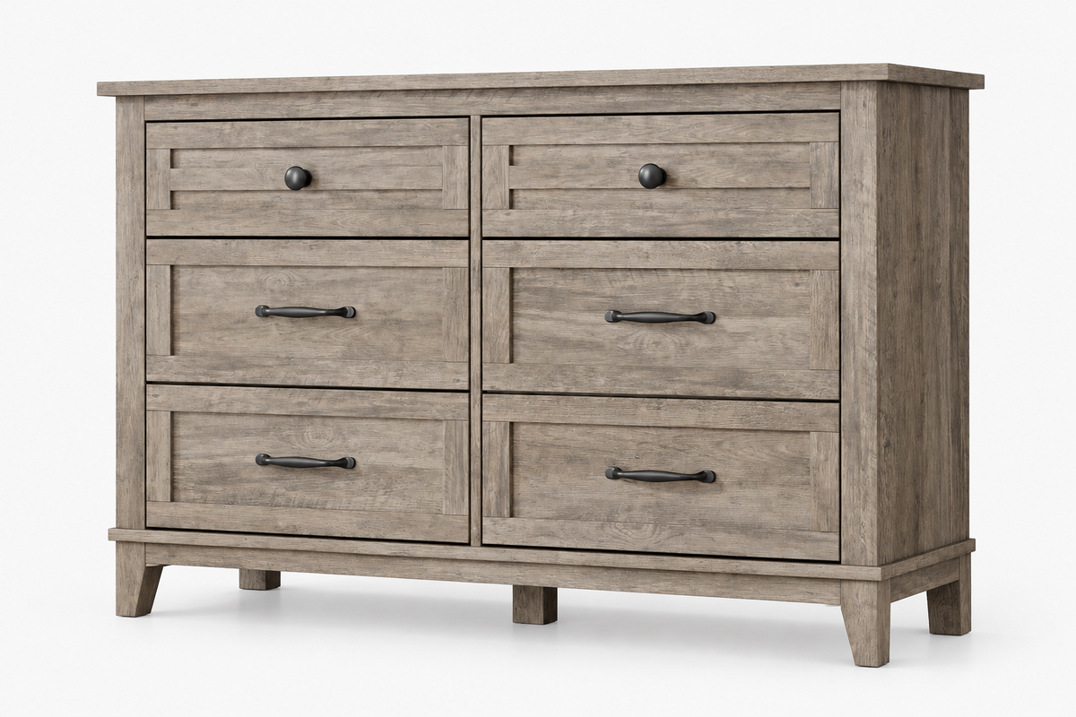Modern Bedroom Dresser with Spacious Storage