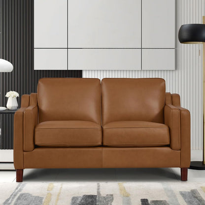 Bella 100% Genuine Leather Sofa and Couch Set