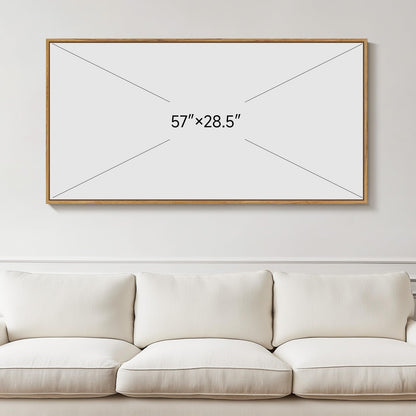 Extra Large 3D Framed Abstract Canvas Wall Art