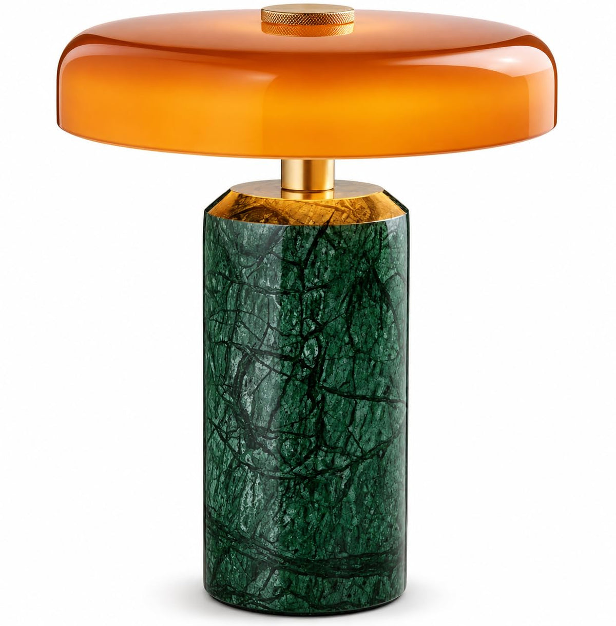 Marble Rechargeable Touch Table Lamp with Dimmer