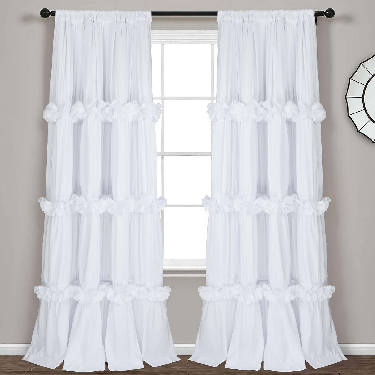 Thermal Blackout Curtains with Handmade Bow Ties