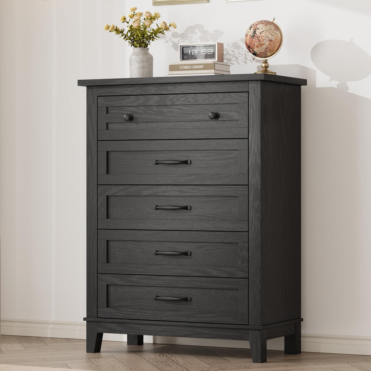 Modern Bedroom Dresser with Spacious Storage