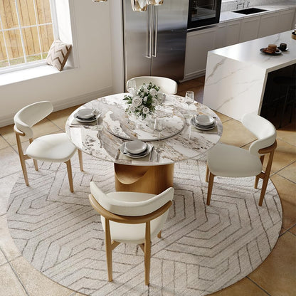 Modern Dining Table with Sintered Stone Top
