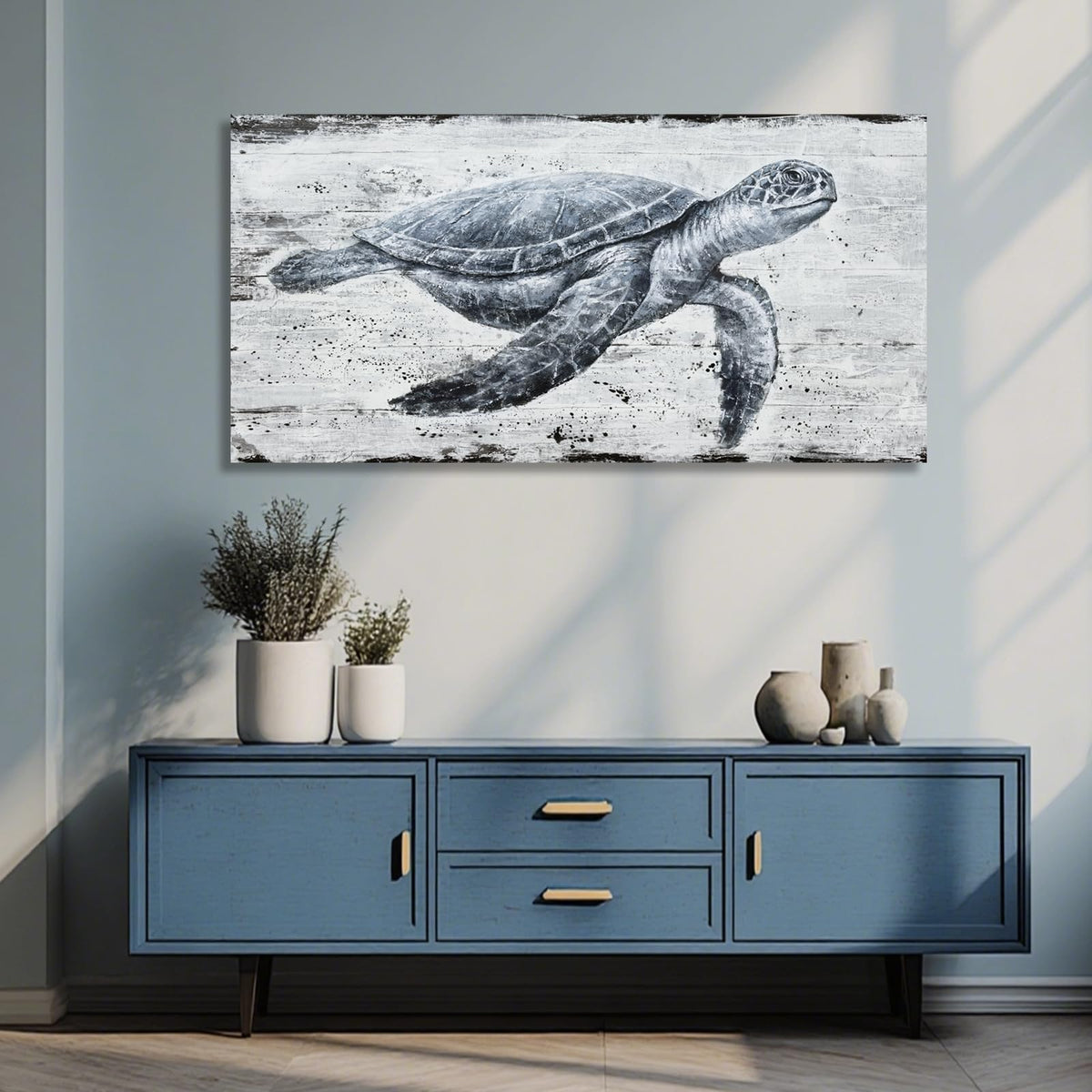 Minimalist Abstract Animal Canvas Wall Art