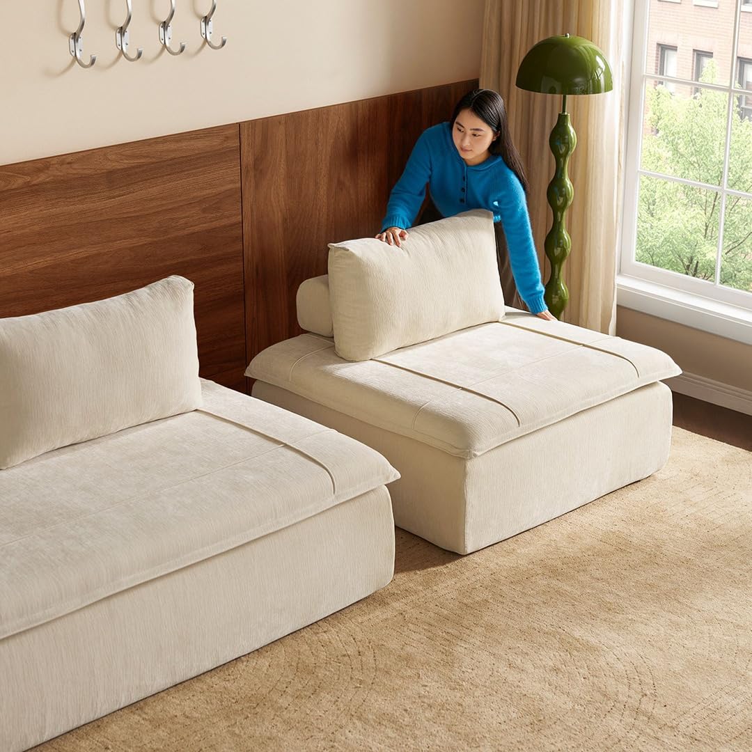 Modern Modular Sectional Sofa with Flexible Layout