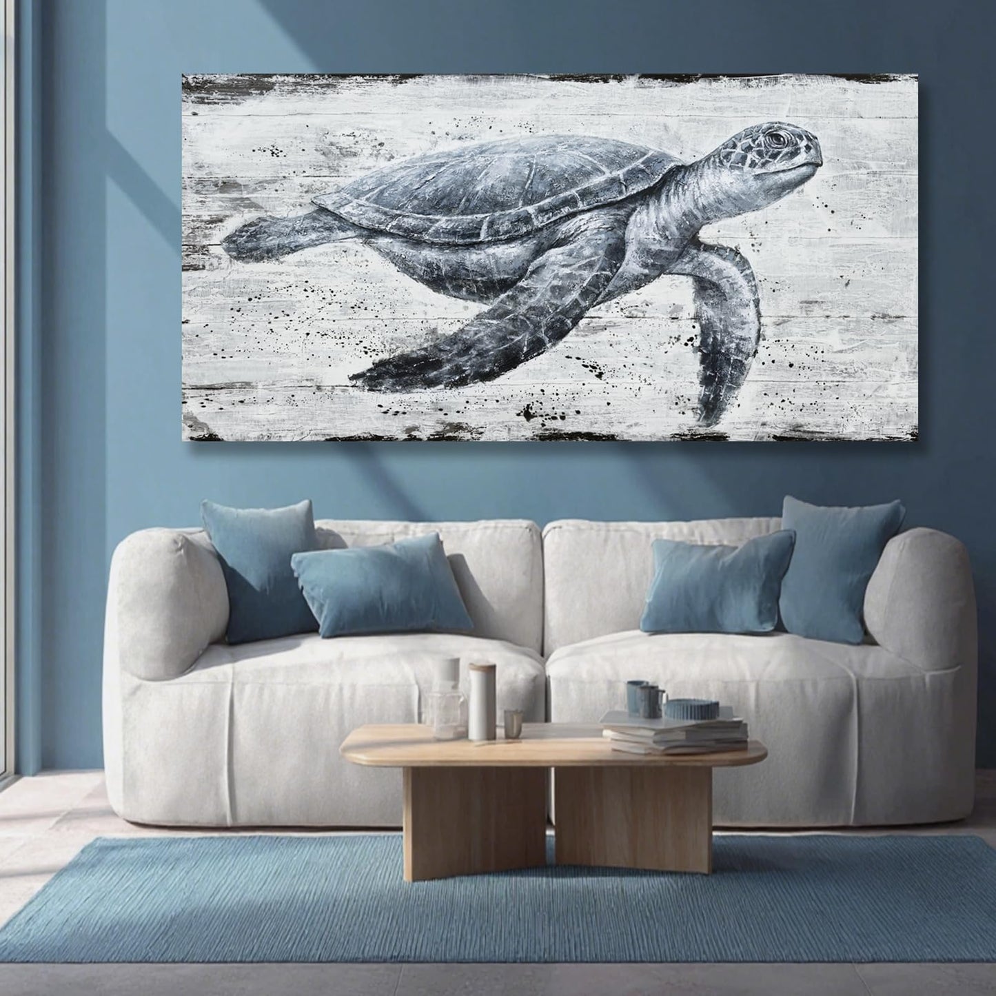 Minimalist Abstract Animal Canvas Wall Art