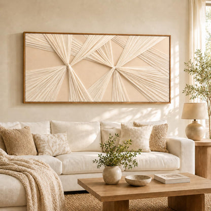 Extra Large 3D Framed Abstract Canvas Wall Art