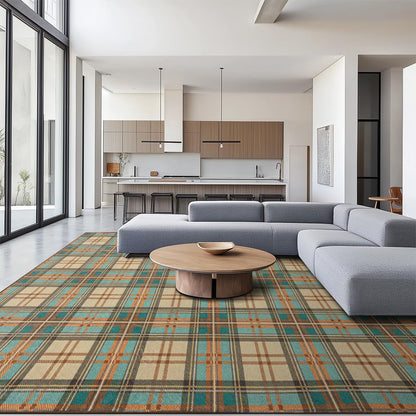 Ultra-Soft Washable Area Rug with Non-Slip Backing