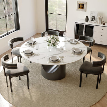 Modern Dining Table with Sintered Stone Top