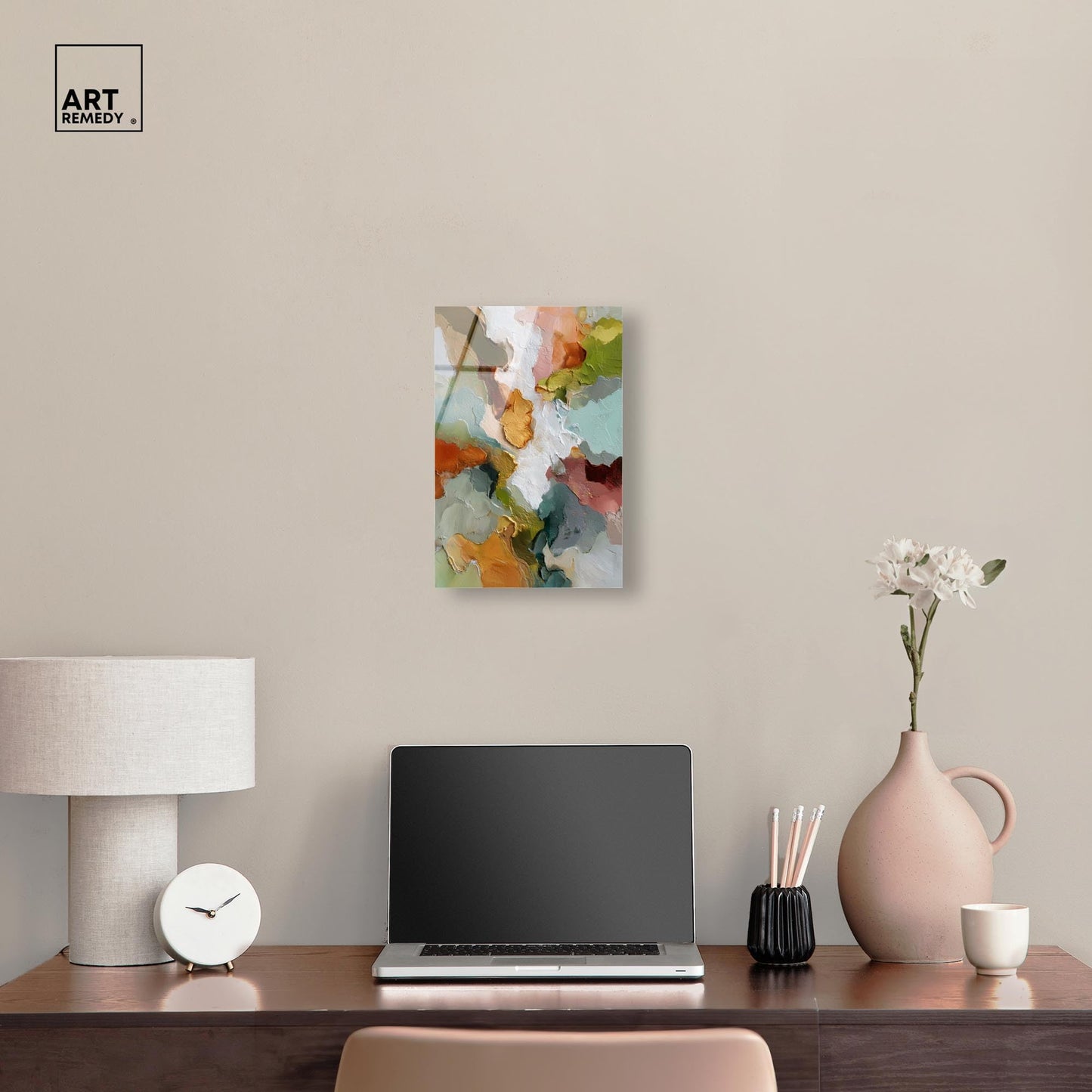 Earthen Flow III Acrylic Print Abstract Wall Decor by Art Remedy