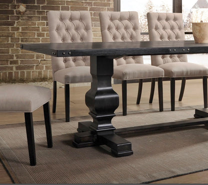 13-Piece Extendable Dining Table Set for 12