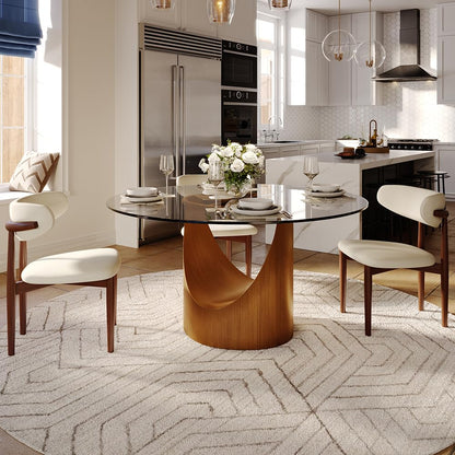 Modern Dining Table with Sintered Stone Top