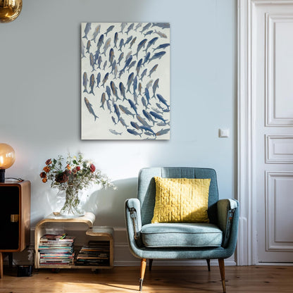 Green Woman & Tree Wall Art Print