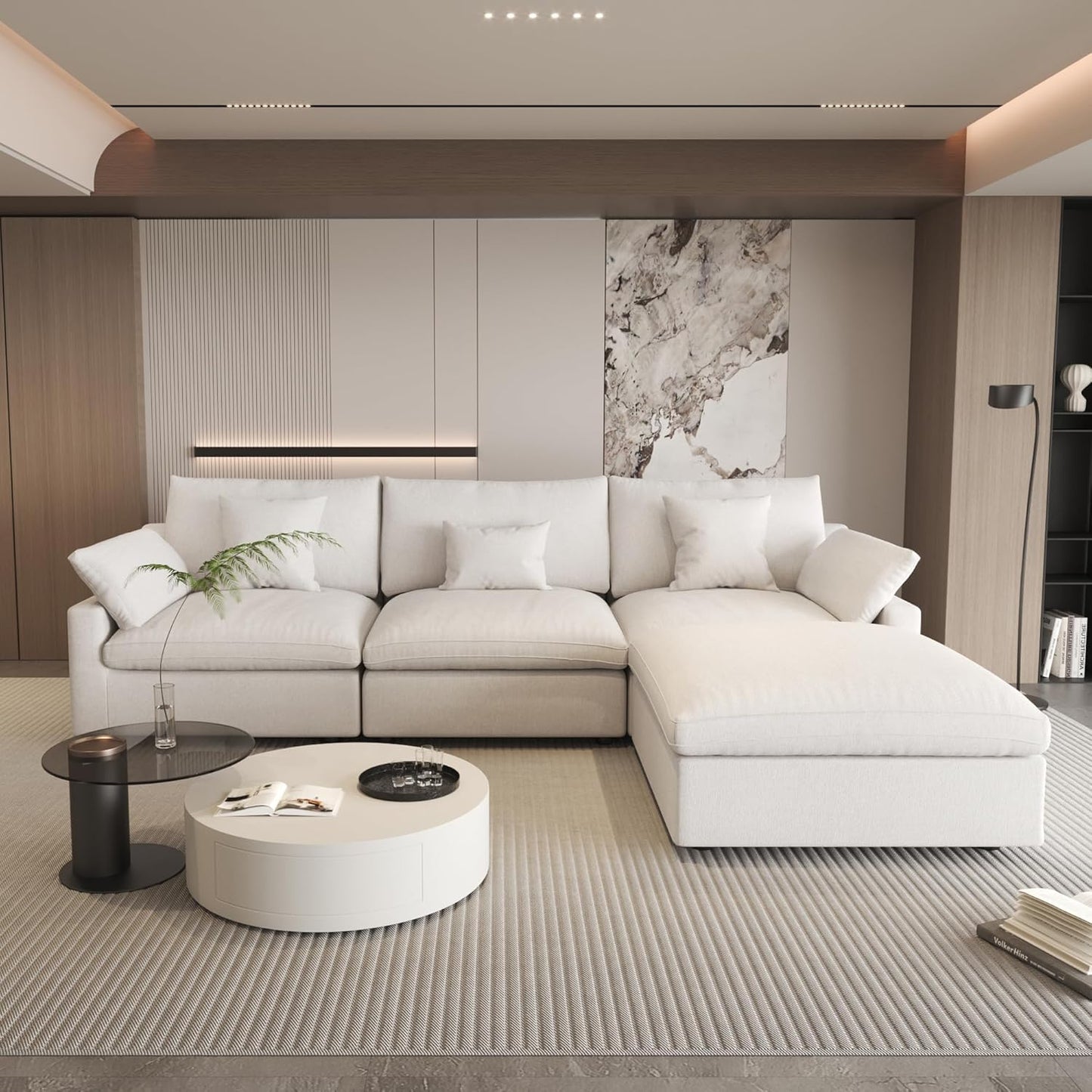 Linen Cloud Modular Sectional Sofa