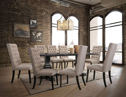 13-Piece Extendable Dining Table Set for 12