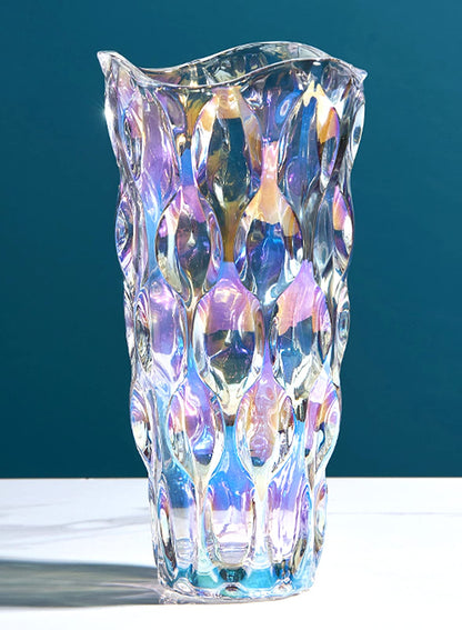 Thick Glass Flower Vase for Table Centerpieces