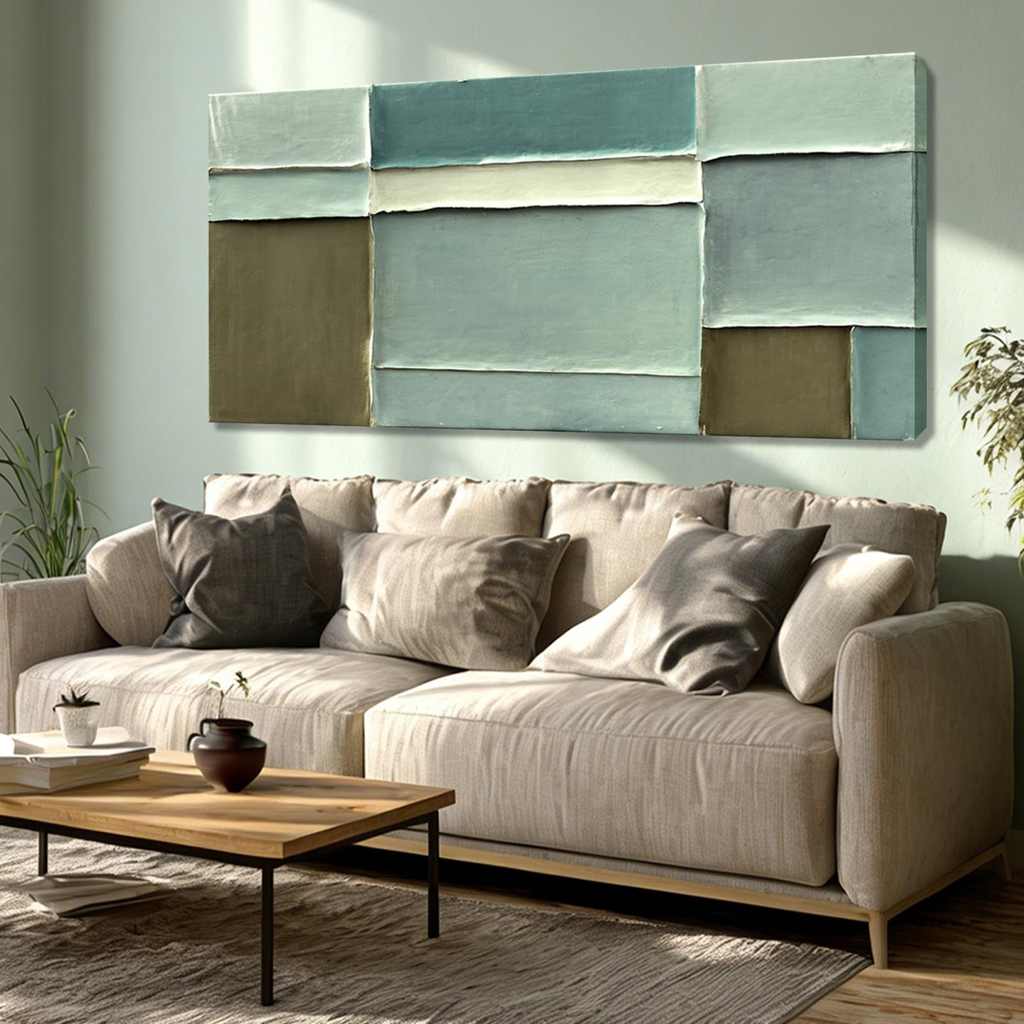 Minimalist Abstract Animal Canvas Wall Art