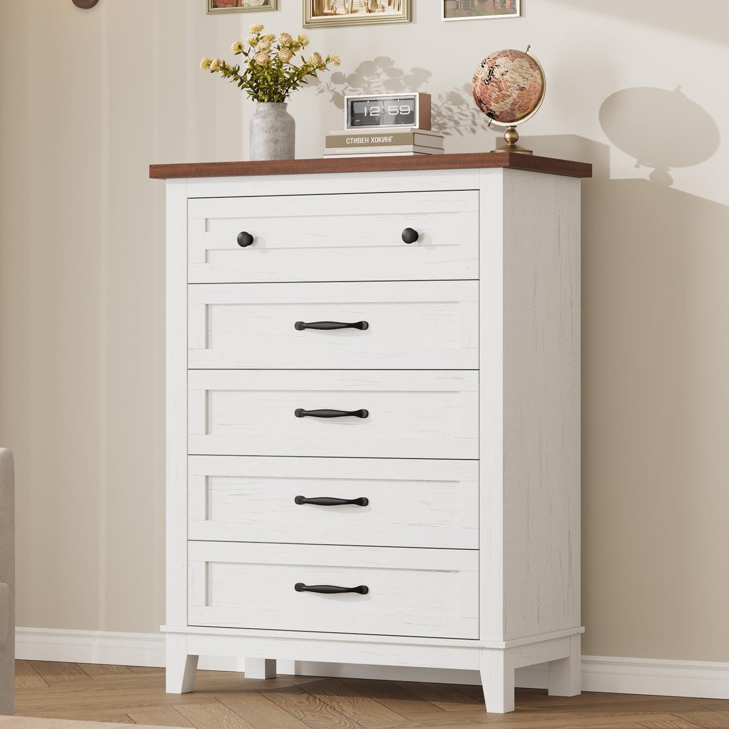 Modern Bedroom Dresser with Spacious Storage