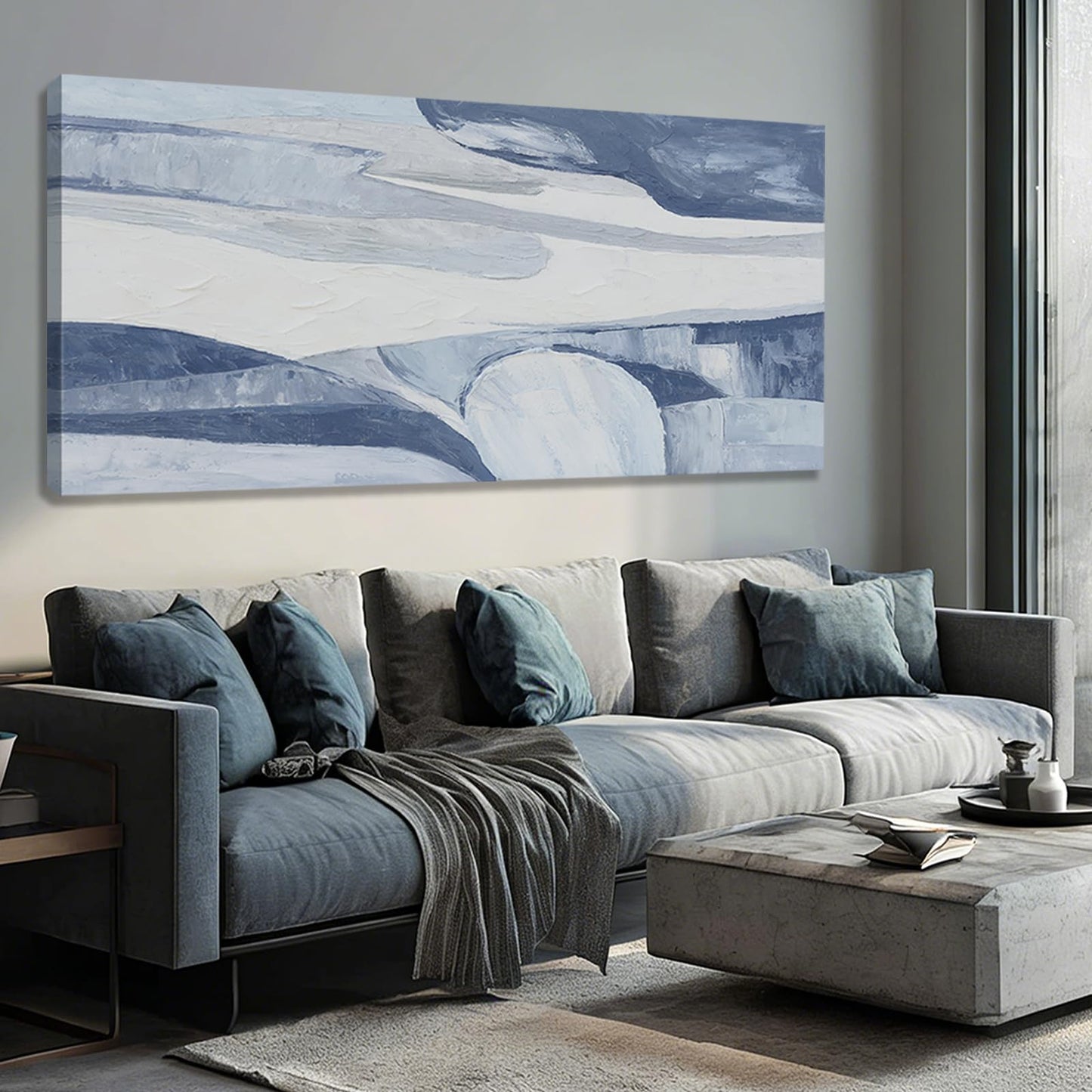 Minimalist Abstract Animal Canvas Wall Art