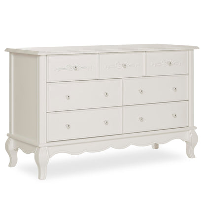 Aurora 7-Drawer Double Dresser with Elegant Detailing