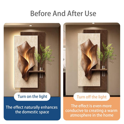 3D LED Sandstone Wall Art with Remote Control