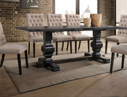 13-Piece Extendable Dining Table Set for 12