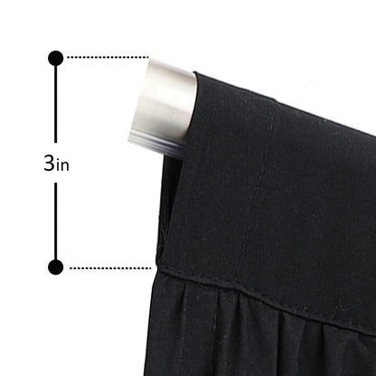 Thermal Blackout Curtains with Handmade Bow Ties