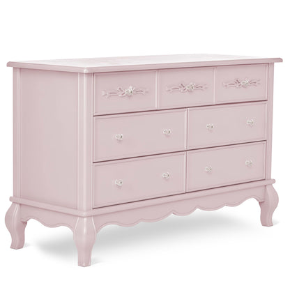 Aurora 7-Drawer Double Dresser with Elegant Detailing