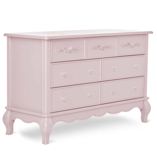 Aurora 7-Drawer Double Dresser with Elegant Detailing