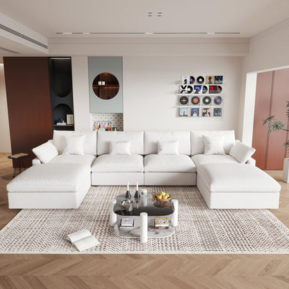 Linen Cloud Modular Sectional Sofa