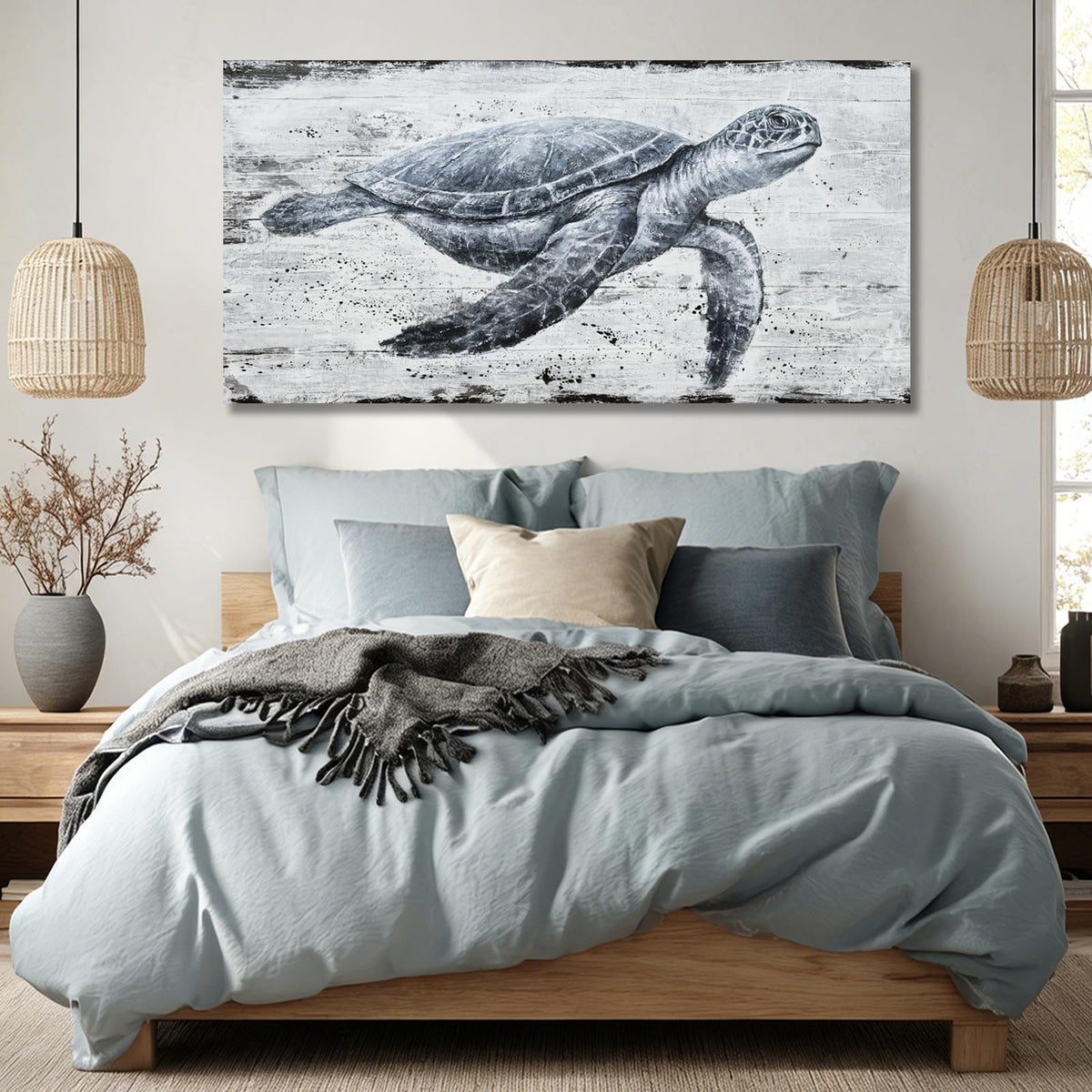 Minimalist Abstract Animal Canvas Wall Art