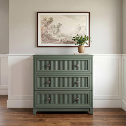 Martha Stewart Bedford Modular Fluted Storage Cabinet