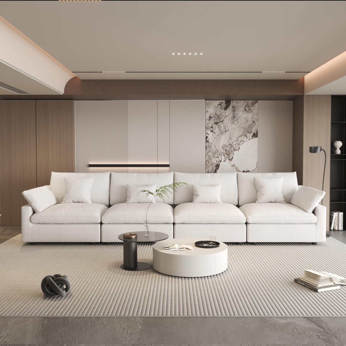 Linen Cloud Modular Sectional Sofa