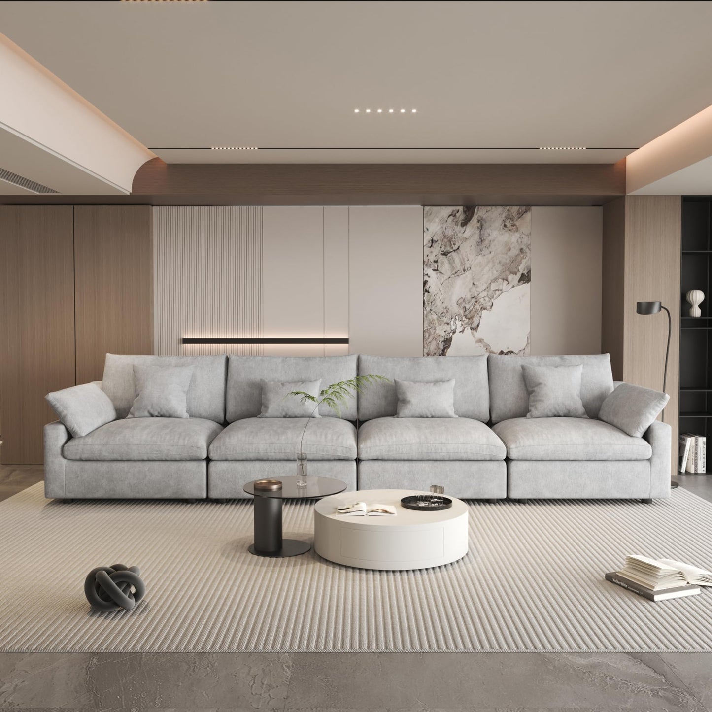 Linen Cloud Modular Sectional Sofa