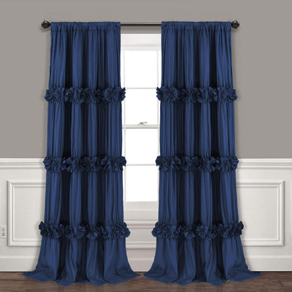 Thermal Blackout Curtains with Handmade Bow Ties