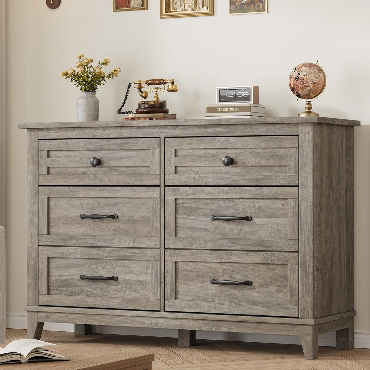Modern Bedroom Dresser with Spacious Storage