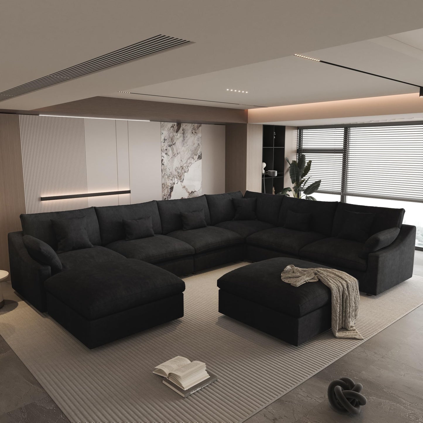 Linen Cloud Modular Sectional Sofa