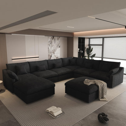 Linen Cloud Modular Sectional Sofa