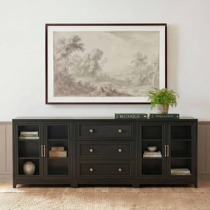 Martha Stewart Bedford Modular Fluted Storage Cabinet