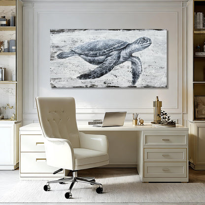 Minimalist Abstract Animal Canvas Wall Art