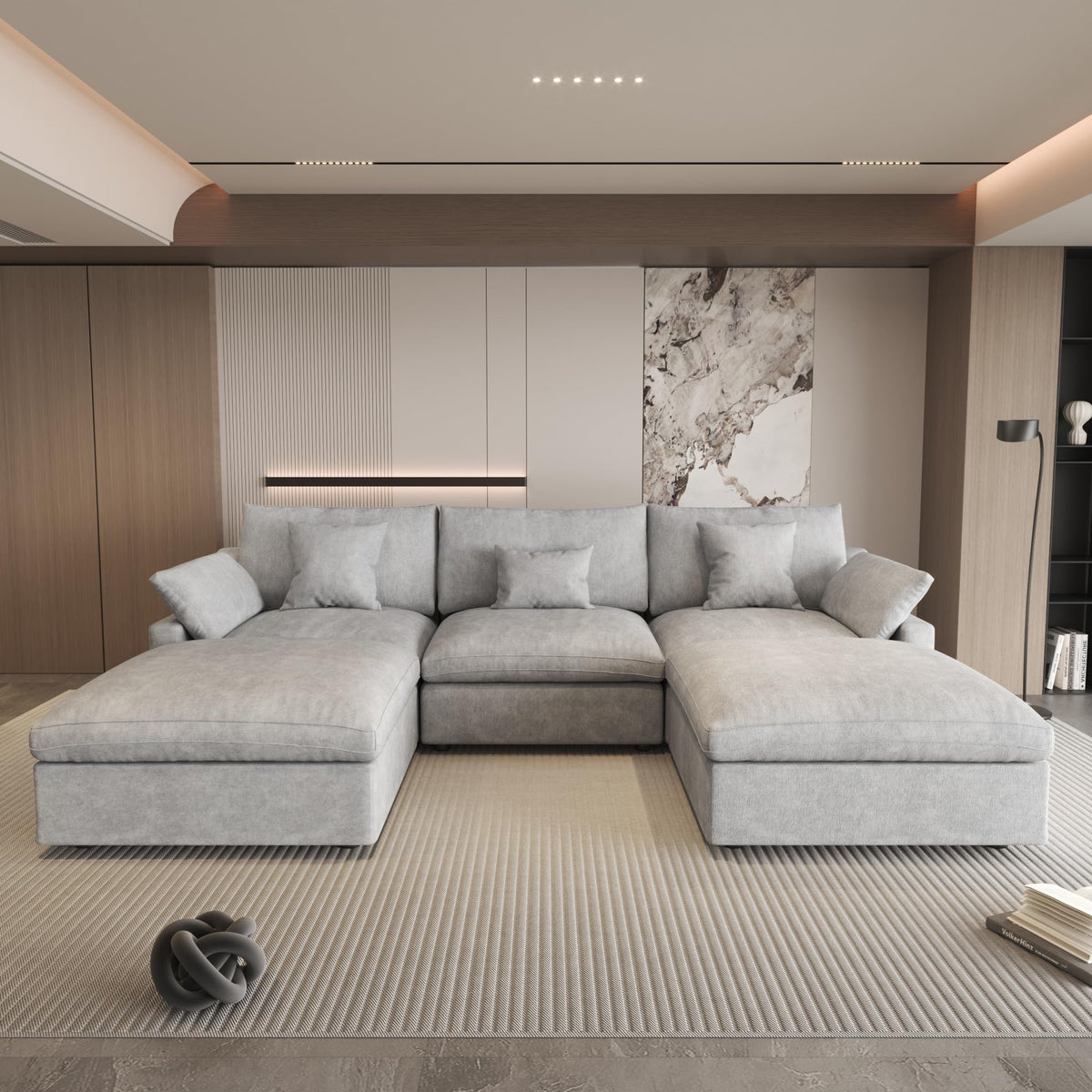 Linen Cloud Modular Sectional Sofa