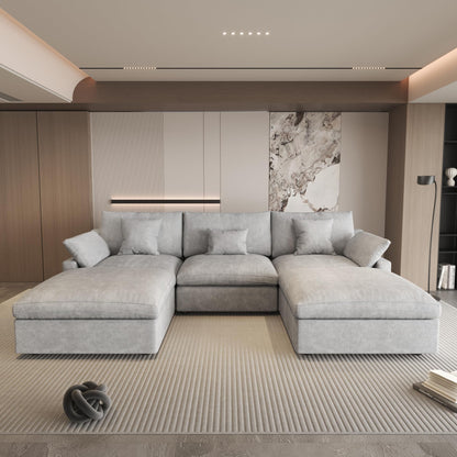 Linen Cloud Modular Sectional Sofa