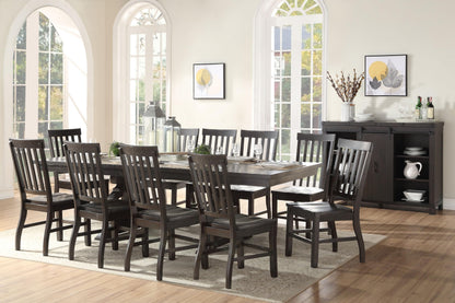 13-Piece Extendable Dining Table Set for 12
