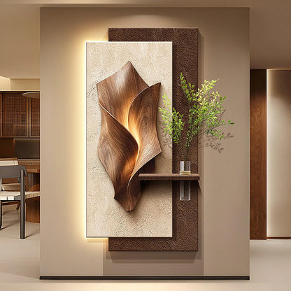 3D LED Sandstone Wall Art with Remote Control