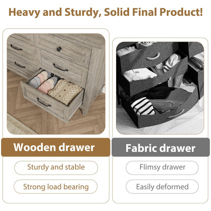 Modern Bedroom Dresser with Spacious Storage