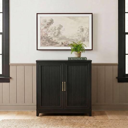 Martha Stewart Bedford Modular Fluted Storage Cabinet