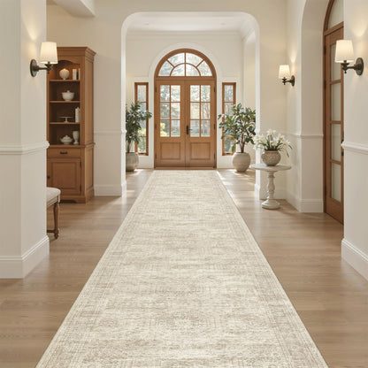 Washable Area Rug with Non-Slip Backing