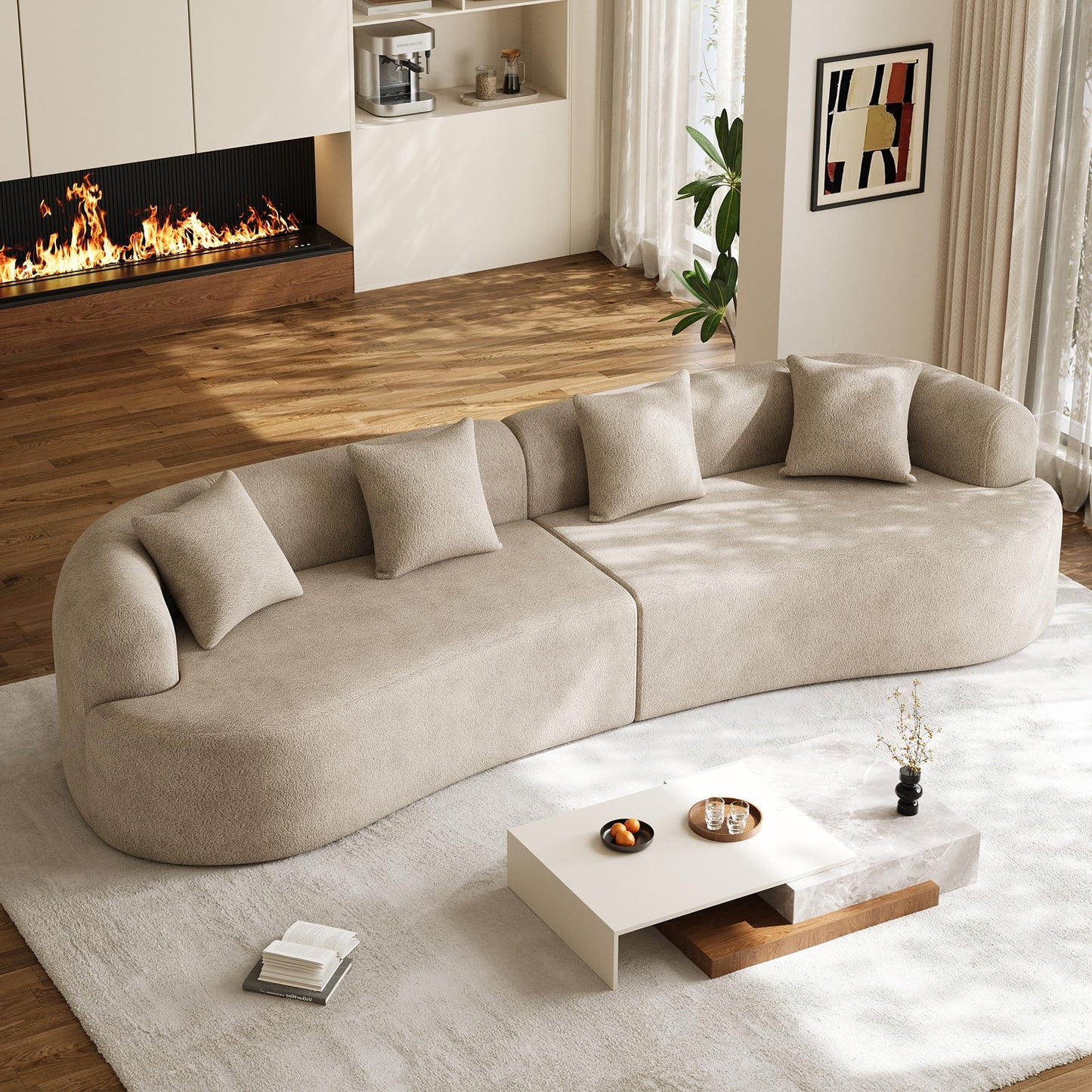 DAMAIFROM Sectional Sofa for Living Room