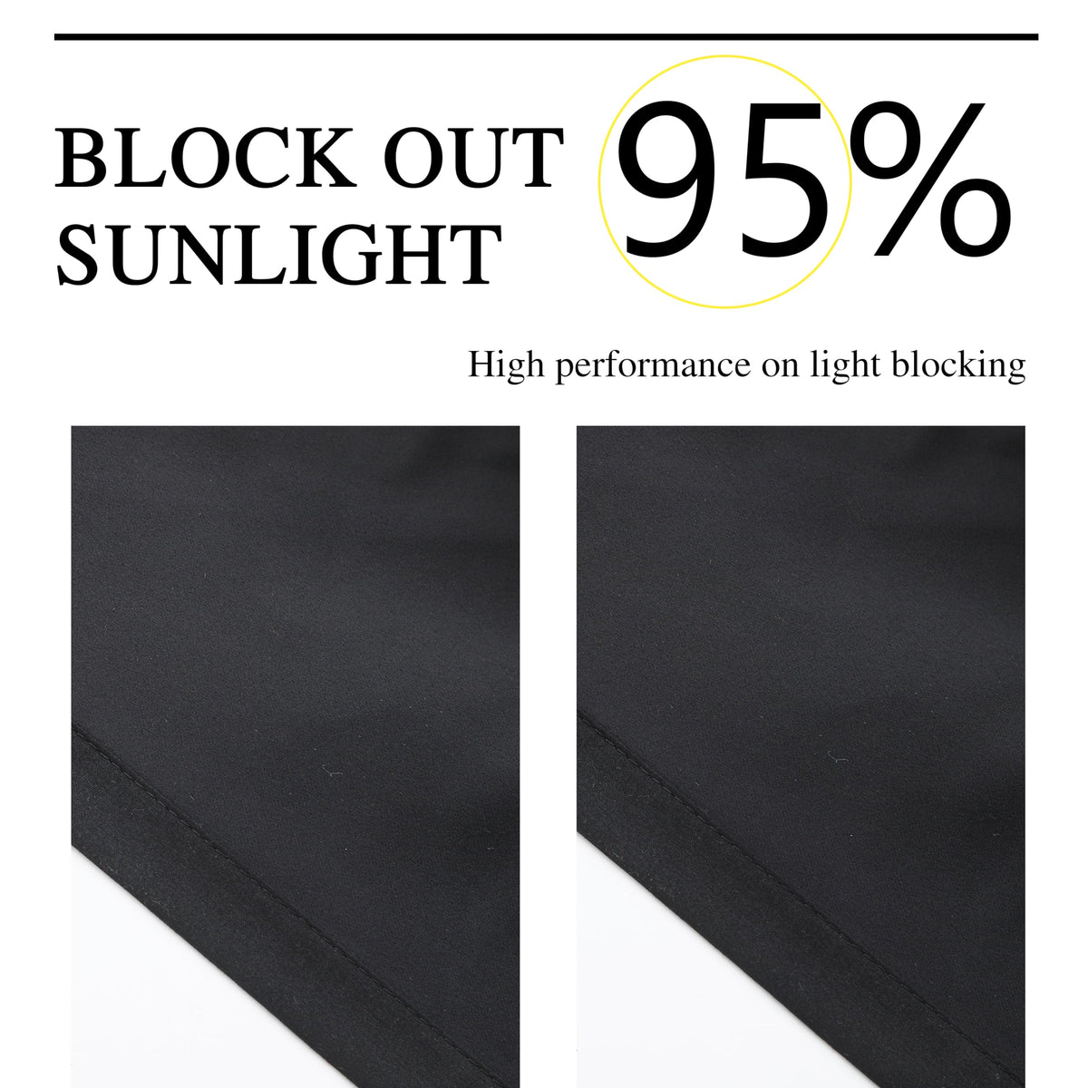 Thermal Blackout Curtains with Handmade Bow Ties